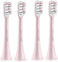 Electric Toothbrush Heads Replacement Compatible for SOOCASX1 X3 X3U X5 Teeth Brush Replacement Heads(Pink 4 pcs)