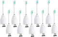 6-10pcs Replacement Toothbrush HeadsCompatible for HX7001 HX7022 HX-7002 HX7002 HX9500 HX9552 HX9553 HX9562(10 PCS)