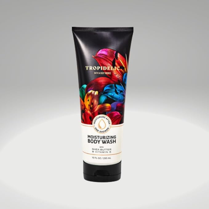 Bath &amp Body Tropidelic Moisturizing Body Wash with Shea Butter + Vitamin E 10 fl oz / 295 mL (Packaging May Vary)