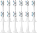 4/8/12/16/20/30PCS for Replacement Toothbrush Heads Sonic Electric Soft Bristle Brush(White-12pcs)