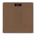 Women's Fashion Automatic Switch Digital Bathroom Weighing Scale Smart Scale Brown