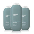 Method Men Body Wash Sea + Surf Paraben and Phthalate Free 18 FL Oz (Pack of 3)Softening