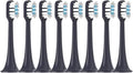 4/8PCS Replacement Brush Heads Compatible for MIJIA T700 Sonic Electric Toothbrush Bristle with Caps Sealed Pack(8 PCS White)