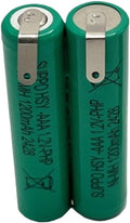 Replacement Battery .Compatible with Waterpik. 900 Sonic Sensonic Plus SR-3000 Sensonic Plus SR-3000E BK-4MCCE 2.4V 1500mAh 2400mAh Toothbrush(1 Pack 1200mah x2)