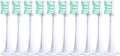 Brush HeadsCompatible for T300/T500 10Pcs Replacement Toothbrush(10pcsGreen)