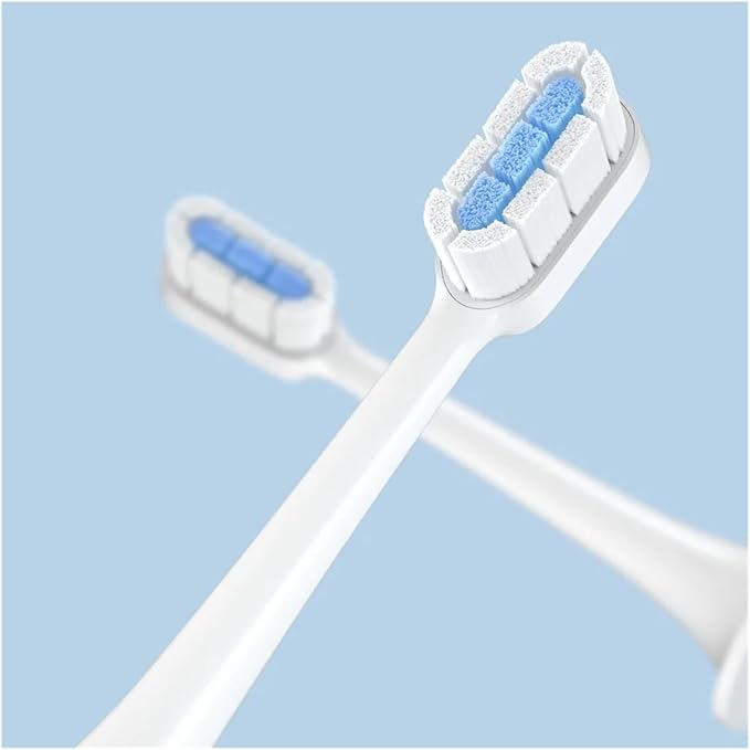 Compatible with Toothbrush Head T300/T500 Mijia DDYS01SKS/MES601/T700 Replacement MES602/604(Clean OG 6 Pcs)