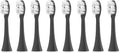 Compatible for Heads Replacement Head Soft Bristle Tooth Brush Accessories 16pcs 8pcs(8PCS Black)