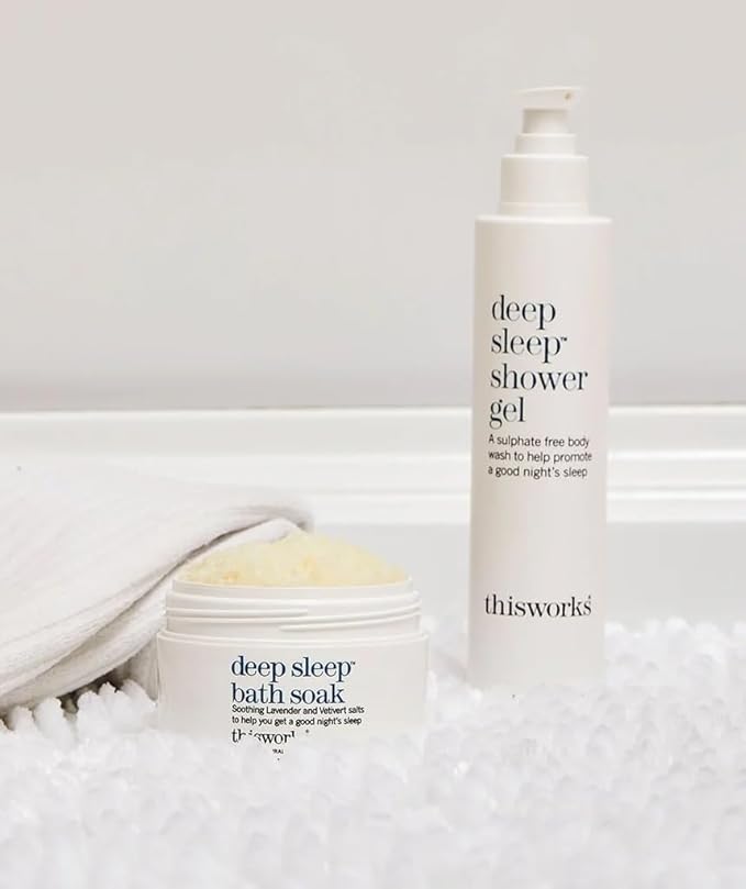 THISWORKS deep sleep shower gel: Calms the Mind and Protects the Skin 8.4 fl oz (250ml)