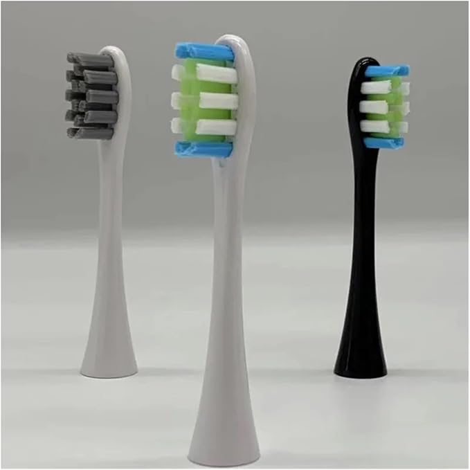 Brush Head ReplacementCompatible for Electric Toothbrush Soft Bristle X/X PRO/ Z1 Brushes Replaceable Fit(10 Grey)