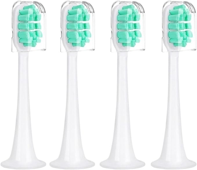 4pcs Replacement Brush HeadsCompatibility for Xiaomi Mijia T300 T301 T500 Sonic Toothbrush Head(1)