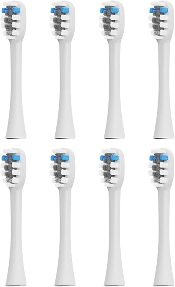 4/8Pcs Replacement Brush Heads Compatible for MT001 Toothbrush(8pcs)