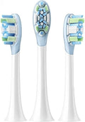 Toothbrush Replacement Heads (Soft &amp Clean)Compatible for MES609 MES610 MES613(Clean Heads)