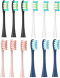 12PCS Compatible for Oclean One/Air 2 /SE Sonic Cleaning Electric Toothbrush for Adults Replacement Hot Heads(Gold)