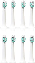 Replacement Toothbrush Head Compatible for SG-2308/XF77/XF55/SG-2309(8pcs)