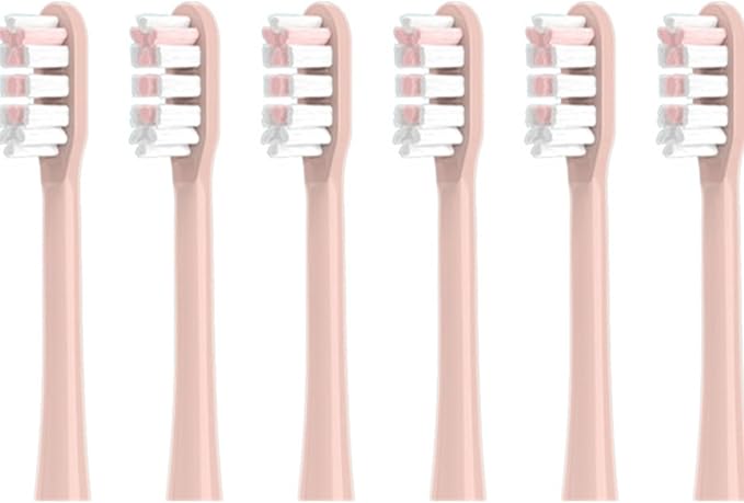 Compatible for SOOCAS Replacement Toothbrush Heads X3S/X3U/X3Pro Electric X1/X5/V1/V2/D3/D2 Brush(6)