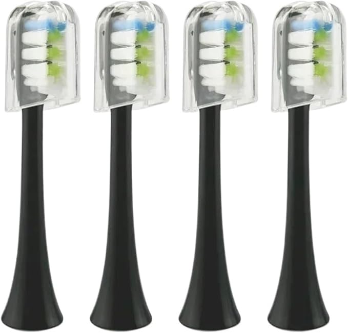 4/8 Pcs Replacement Toothbrush Heads Compatible for X3 Brush Head(8black)