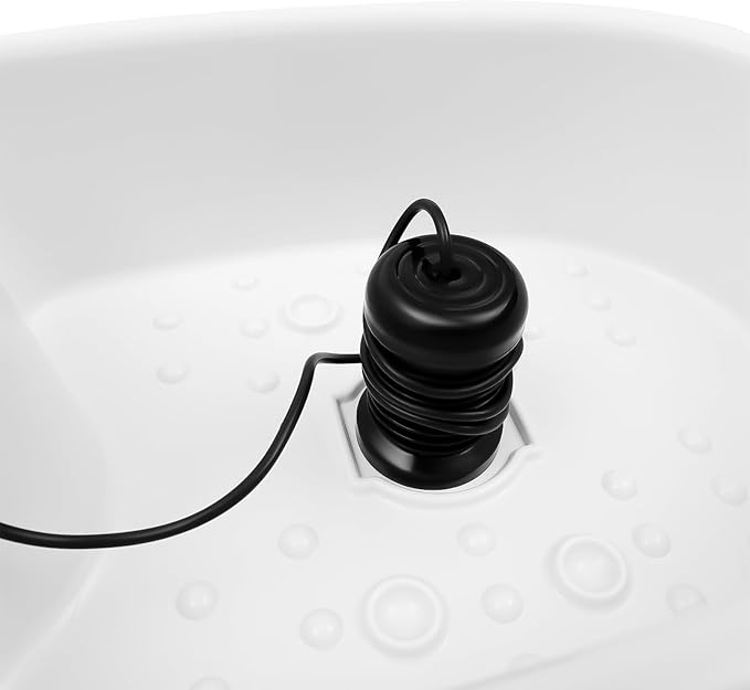 Foot Spa Bath Massage Electric Ionic Foot Bath Machine with Timer Function for Relieves Fatigue and Enhances Metabolism