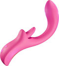 Dual Stimulation Adult for Women 10 Frequency Thrusting Stimulation Modes with Strong Suction Cup for Hands Free Play Automatic Electric Machine Tool for Women Pleasure DFG148