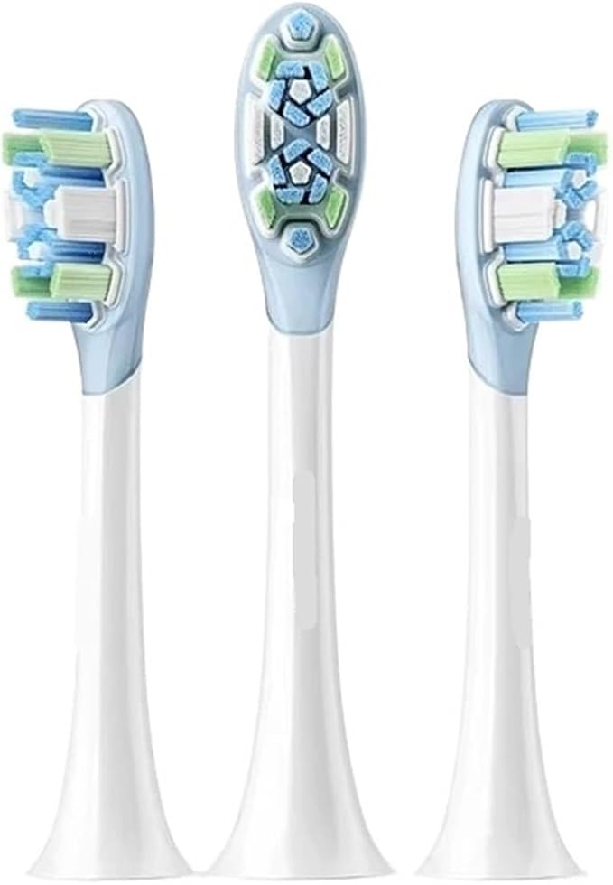 Replacement Brush Heads for Electric Toothbrush MES609/610 Pro Head 3PCS(Standard 3 pcs)