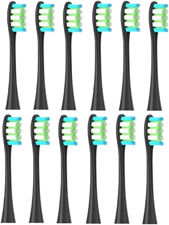 12PCS Compatible for Oclean One/Air 2 /SE Sonic Cleaning Electric Toothbrush for Adults Replacement Hot Heads(12x40-160-G)