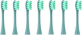 Compatible For OcleanFlow/X/X PRO/ Z1/ F1/ One/Air 2 /SE Brush Heads Soft DuPont Sonic Toothbrush Vacuum Bristle 7pcs Replacement Heads(7pcs Green)