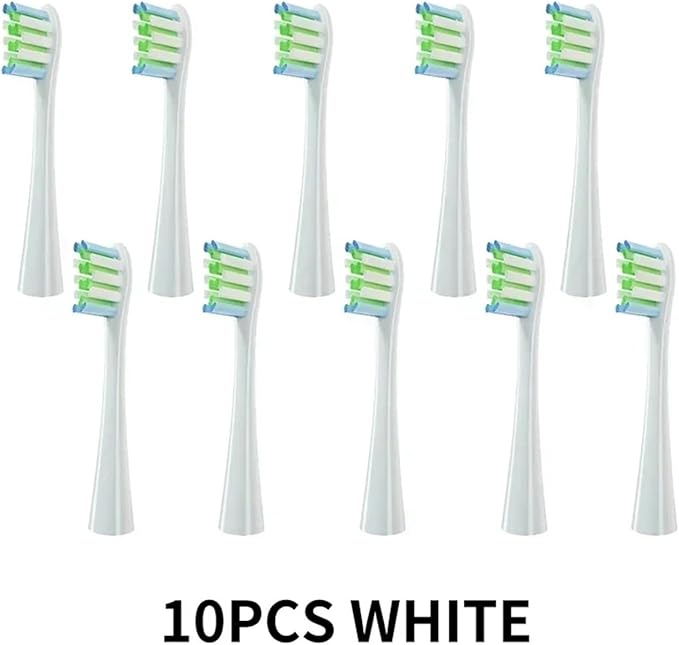 for Toothbrush Soft Bristle X/X PRO/ Z1 Brushes Replaceable Brush Head Replacement(10 White)