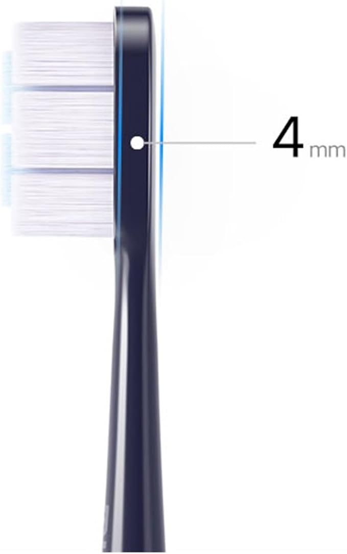 Compatible for Xiaomi Mijia Sonic Electric Toothbrush T700 Head Universal 2pcs High-Density Brush Teethbrush Replacement Heads