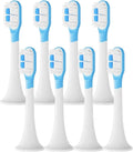 5 PCS Replacement Toothbrush Heads for Xiaomi T300 T500 Sonic Electric Teeth Brush Soft Teethbrush Nozzles(8 BJ White)