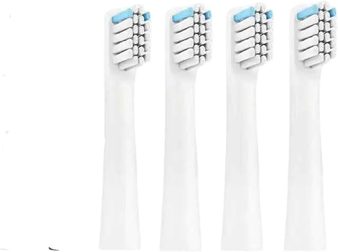 for Realme N1 N2 RTX2103 SN301 Electric Toothbrush Replacement Heads Soft Dupont Bristle Nozzles4/8/16pcs(8PCS Blue)
