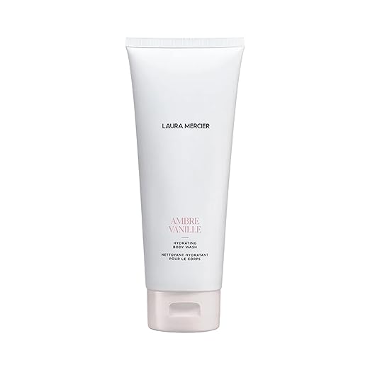 Laura Mercier Hydrating Body Wash Foaming Daily Body Cleanser Up to 10HR Hydration Softens and Smooths Skin Non-Drying Formula Creamy Gel Texture
