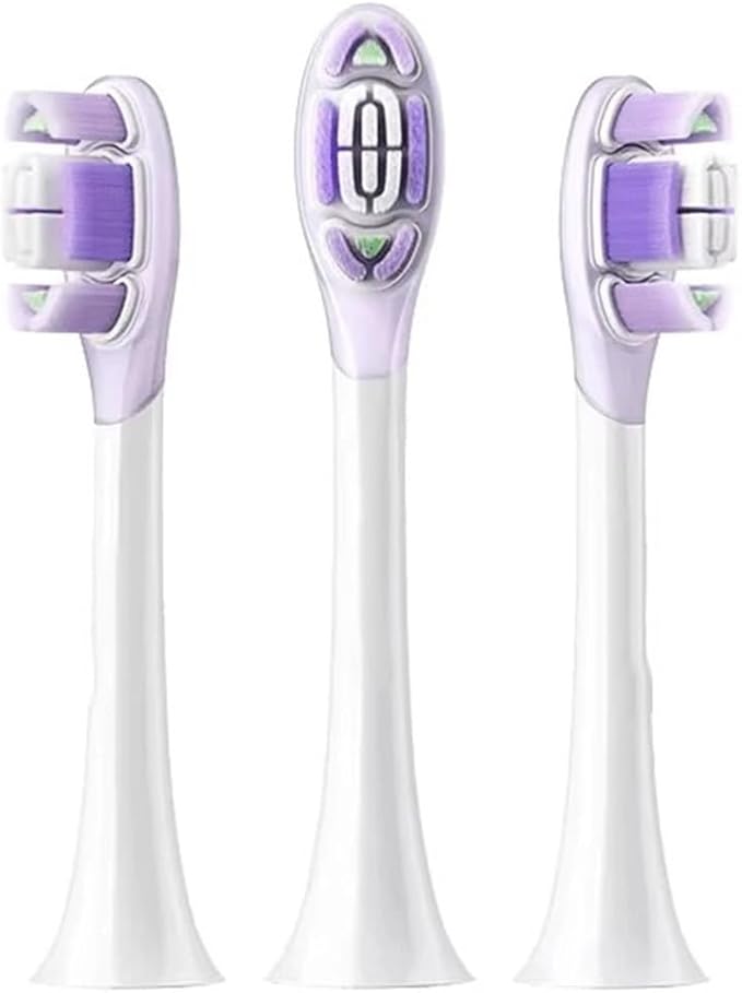 Compatible for Electric Toothbrush Brush Head 3/6PCS Compatible for Pro 4 Brushing Modes IPX8 Waterproof(3PCS Caring Version)
