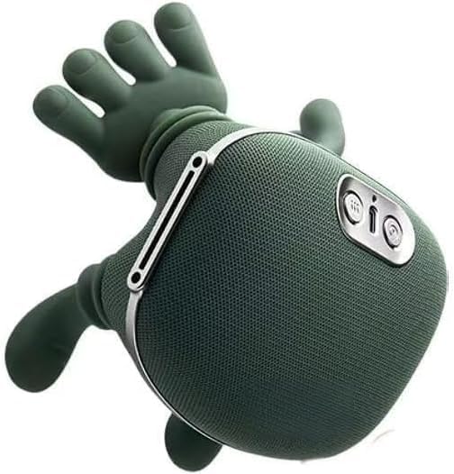 Shiatsu Neck and Back Massager with Heat 4D Deep Tissue Kneading Wireless Massager Portable Rechargeable Cervical Shoulder Pain Relief Massager for Home Office Travel (Green)