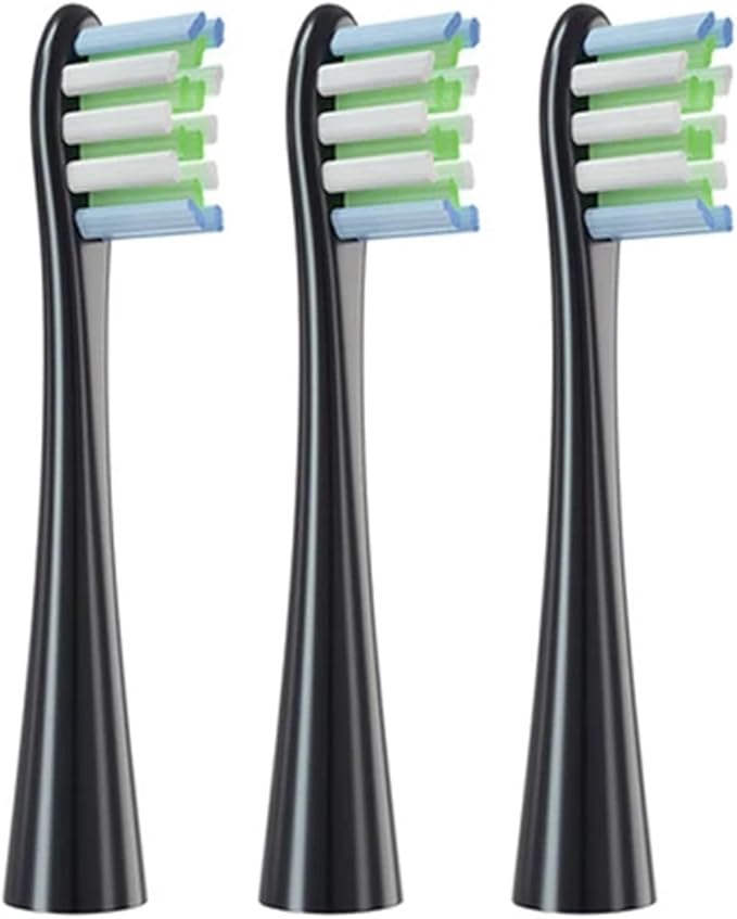 Replacement Brush HeadsaCompatible for Oclean Flow/X PRO Elite/X /F1/Z1/One/ Air2 Sonic Electric Toothbrush Nozzles(3 HOC)