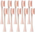 Compatible for Oclean One/ Air2 /SE/X/X PRO/ Z1/ F1 Sonic Electric Toothbrush Head 10 Pcs Replaceable Brush with Independent Package(10 Pink)