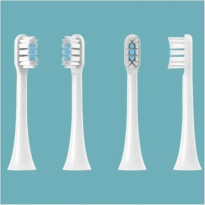 Replacement Toothbrush Heads Compatible for T301/T302/T501 Electric Tooth Brush Bristle Nozzles with Packaging(20 White)