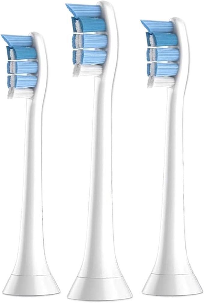 Toothbrush Head Replacements Compatible with HX9034 Series(Ivory)