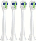 Compatible for Ph Soni Care W2 Optimal White H6063/67 Replacement Brush Heads Diamond Clean 3 6 9 Series Electric Toothbrush(4PCS)