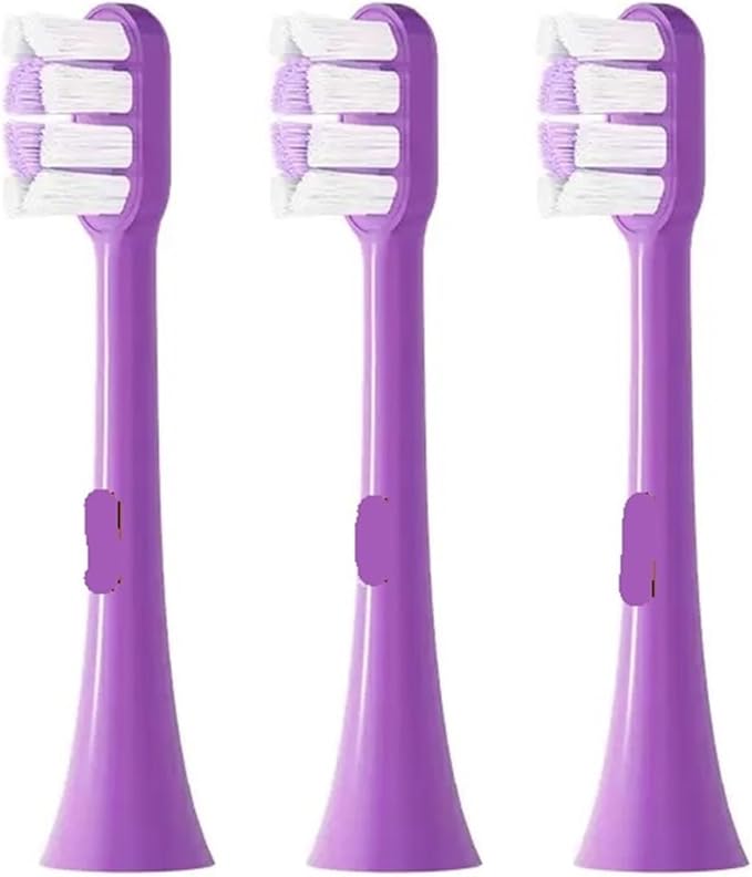 Replacement Toothbrush Heads Compatible for Revyline RL070 Electric Accessories Nozzles Bristles(8PCS Black)