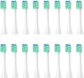 Replacement Toothbrush HeadsCompatible for Panasonic Doltz EW-DC01/DC12/PDL54/PDP51/EW1031/DE92/WEW0980/DL40/DL75/DL82(16pcs White)