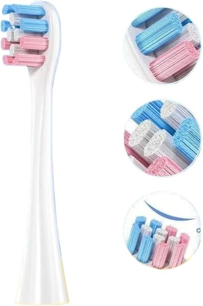 Replacement Toothbrush HeadCompatible for Oclean Electric A1K/K3/K3PRO/P3K6/P3K7 Soft Bristles Accessory(8pcs)