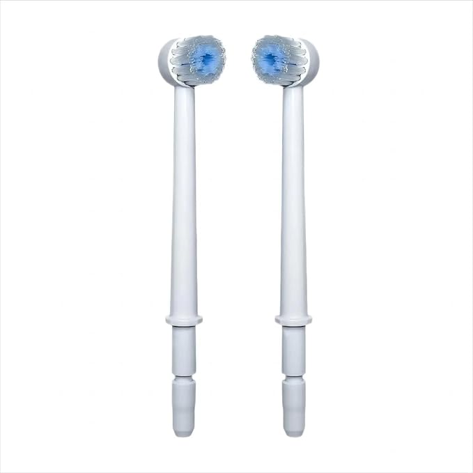 Compatible for Waterpik - 10pcs Brush Head Tips Fit Aquarius WP-660/WP-320 &amp Oral Irrigator FC165