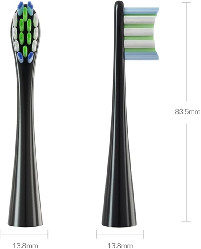 12PCSCompatible for X/X PRO/ Z1/ F1/ One/Air 2 /SE Cleaning Toothbrush Replacement(Blue)