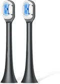 Replacement Toothbrush HeadsCompatible for SOOCAS X3U/X3pro/D2/D3S/D5 Brush Head Nozzle Jets(2 Soft Black)