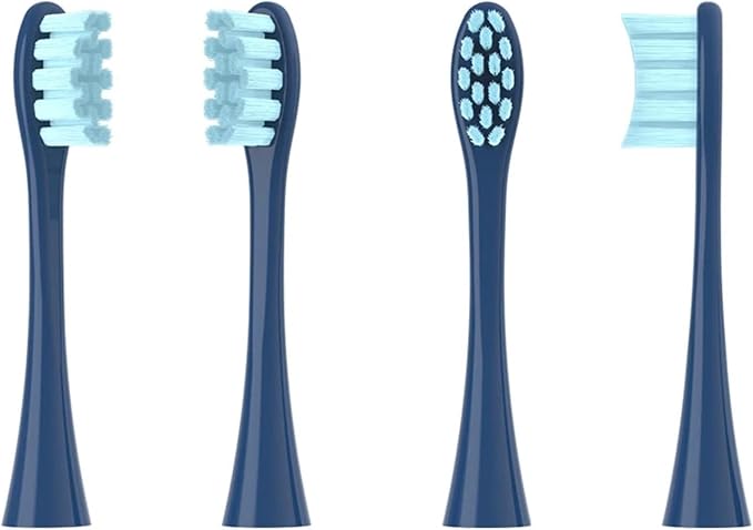 20/50/100PCS Blue Replacement Brush Head Compatible for Oclean X/X PRO/ Z1/ F1/ One/Air 2 /SE Soft Dupont Bristle Sonic Nozzles(50Blue)