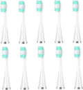10pcs/lot Toothbrush Replacement Heads for Teeth Tartar Device Electric Tooth Brush Replace Smart(White-10pcs)