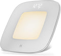Homedics Digital Bathroom Scale Motion-Sensing Ambient Center Illumination Sleek Tempered Glass High-Precision Weight Measurement Up to 400 lbs Sustainable Design White