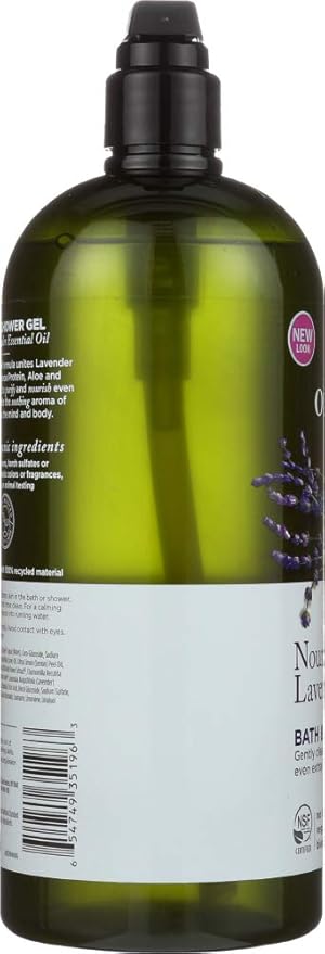 Avalon Lavender Bath &amp Shower Gel- 32oz
