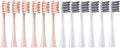 4/12 Pcs Replaceable Brush Heads Suitable Compatible for Oclean X/X PRO/ Z1/ F1/ One/Air 2 /SE Sonic Electric Toothbrush Refills(6pink6gray)