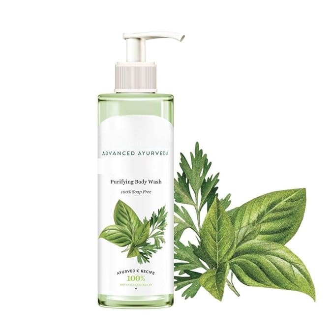 MZ Basil &amp Parsley Revitalizing Body Wash | Soften Skin | Provides Natural Brightness | Deeply Cleanses | 100% Botanical Extracts | Suitable for All Skin Types | 200ml | 6.76 Fl Oz