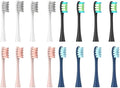 Replacement Brush Heads Compatible for Oclean X/X PRO/ Z1/ F1/ One/Air 2 /SE Sonic Electric Toothbrush Head Soft Bristle Nozzles(4 colors-16)